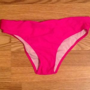 NWOT hot pink sz large bikini bottom